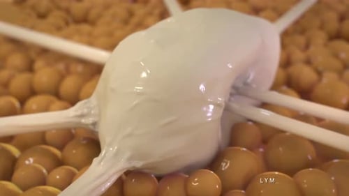 Immune System Cells and Lymphatic System 3D Visualization