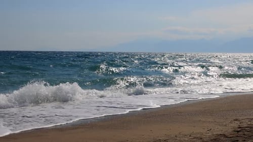 Natur, Meer, Wellen, Gezeiten