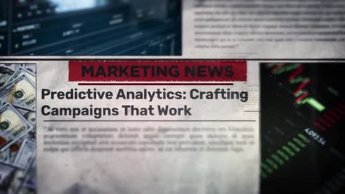 Business News Intro with Marketing Analytics and Financial Data