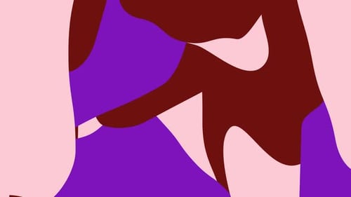 Background swirl abstract modern design vector textile art wallpaper texture decoration pink seamles