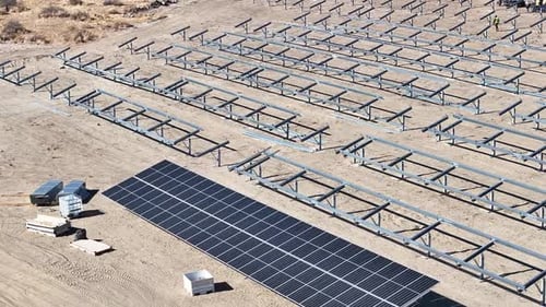 solar array construction and framing