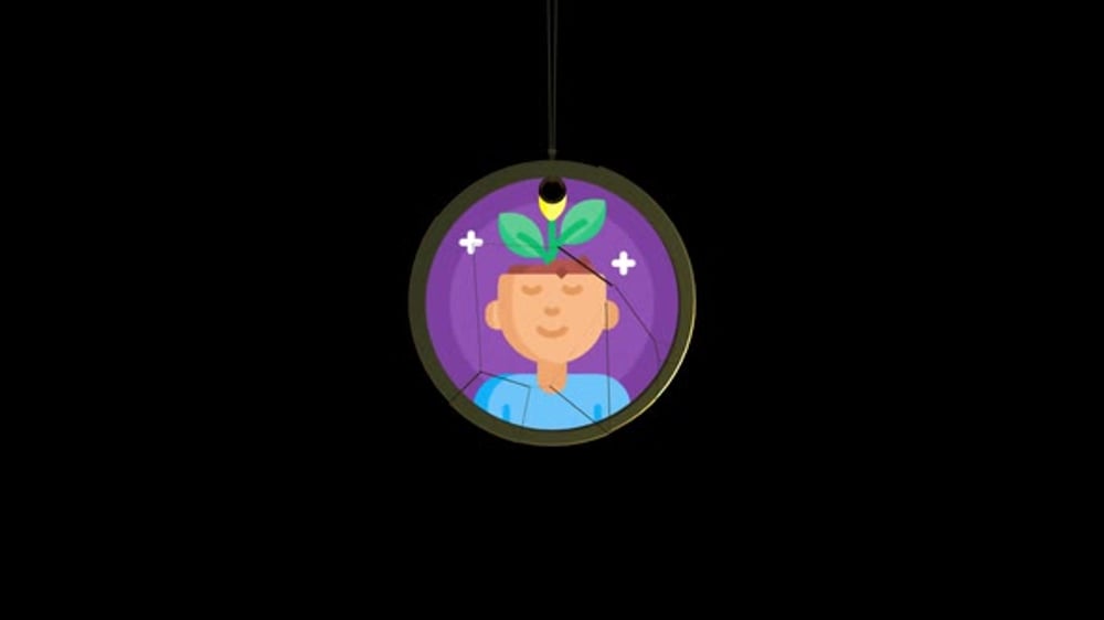 Growth Mindset Medallion Reveal Animation, Backgrounds Motion Graphics ...