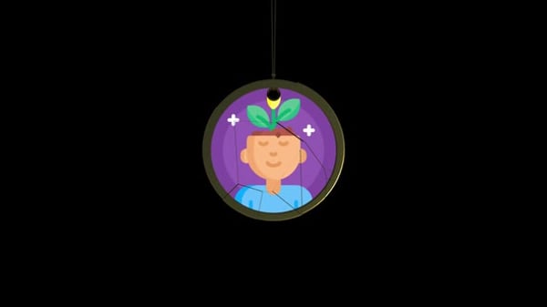 Growth Mindset Medallion Reveal Animation, Backgrounds Motion Graphics ...