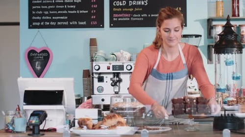 Portrait of Cake shop Small business owner