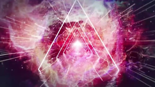 Red Fantasy Display Scene Background