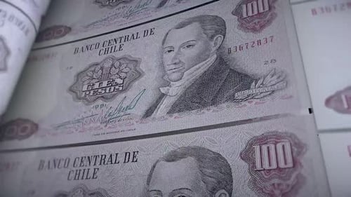 100 Pesos Chile Banknotes