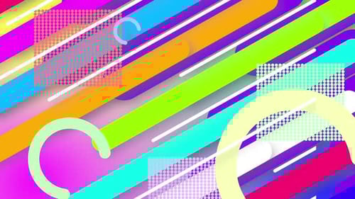 Animação de fundo de Gráficos em Movimento