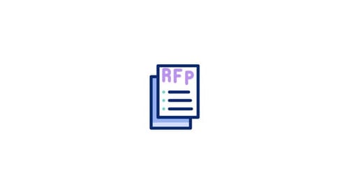 Animated RFP Document for Corporate Business Presentation