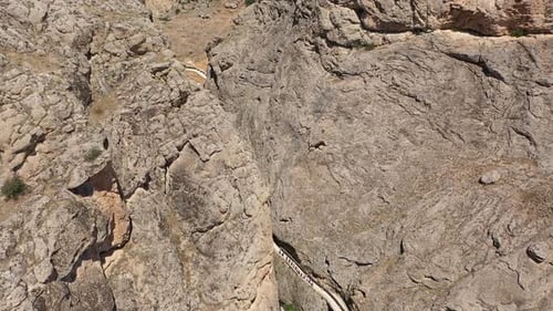 Vue aérienne du Grand Canyon et de la rivière 2