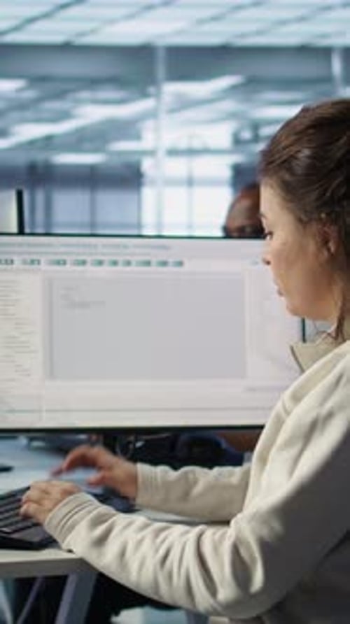 System Admin Working in Computer Network Security Data Center