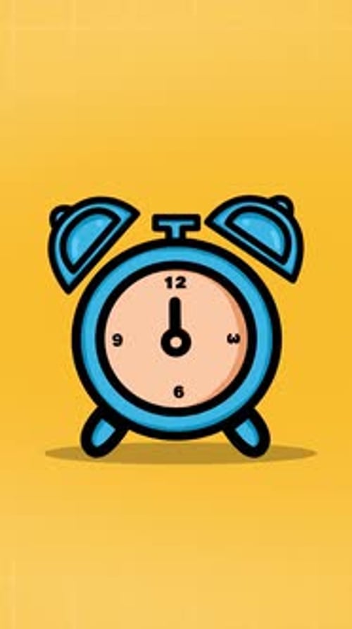 Alarm Clock Ringing Vertical
