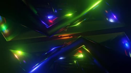 Abstract Red Blue Pulsating Futuristic Psychedelic Hypnotic VJ Seamless Loop Background