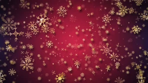 Christmas Snowflake Background