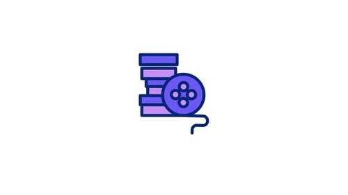 Film Tape Animated Icon