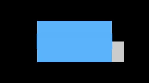 Collection d'interfaces : sortie en boucle d'un cadre scintillant qui en chevauche un autre et s'efface linéairement sur un D