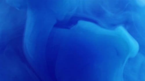 Abstract Blue Smooth Cloud Background