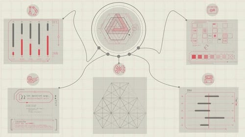 Futuristic Data Visualization UI Elements Pack