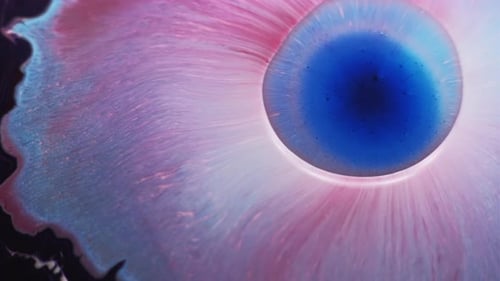 Paint Splash Wave Background Blend Round Water Art