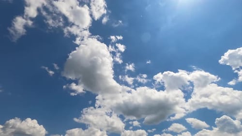 Quick transformation of beautiful clouds in the skies. Grey clouds accumulation timelapse.