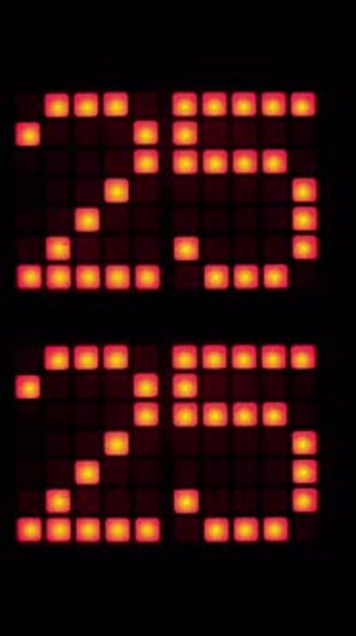 Counting Numbers Time and Code Information in Vertical