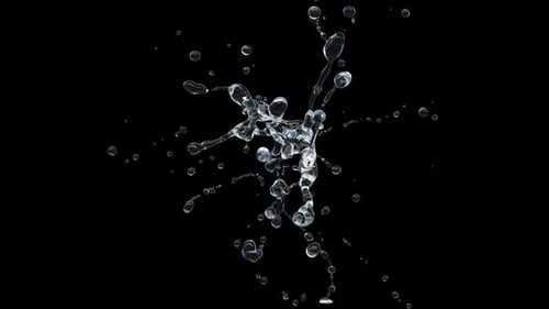 Dynamic Water Liquid Splash Reveal Animation