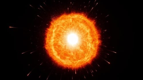 Fireball Explosion Burst