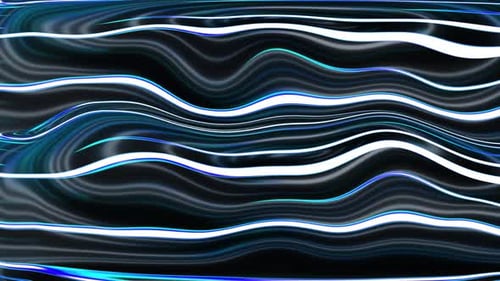 abstrakte Hintergrundanimation mit leuchtenden Neonlinien und Schleifen