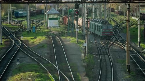 The Train Transports Oil