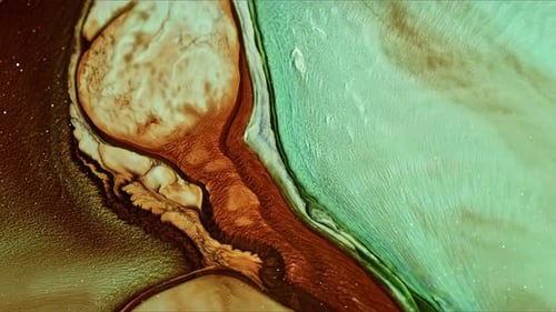 Formes de diffusion de peinture à l'encre abstraite 061