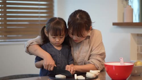 Parent and child cooking