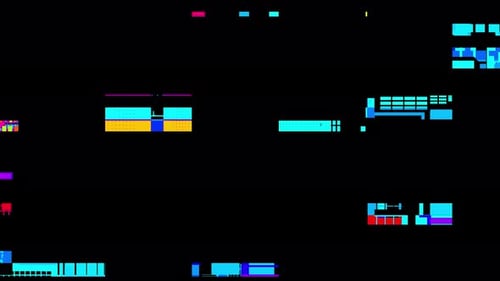 Digital Glitch Data Error Noise Background