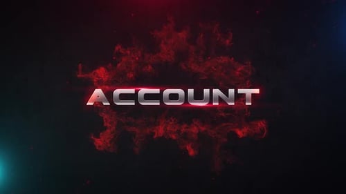 Dynamic Text Reveal with Fiery Energy and Particles