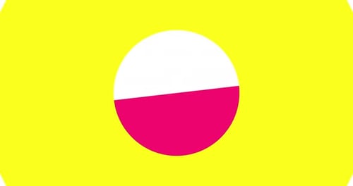 Bright Geometric Transition or Intro Geometric Background That Could Be Used As Transition Modern