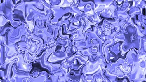 Abstract Wavy Liquid Morphing Background Animation