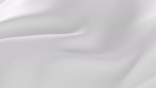 Abstract White Wavy Cloth Surface