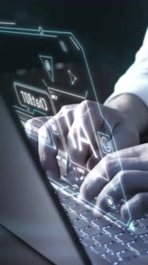 The Programmer is Working on the Creation of Artificial Intelligence