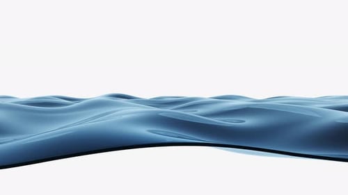 Meerwasseroberflächentextur auf weißem Hintergrund
