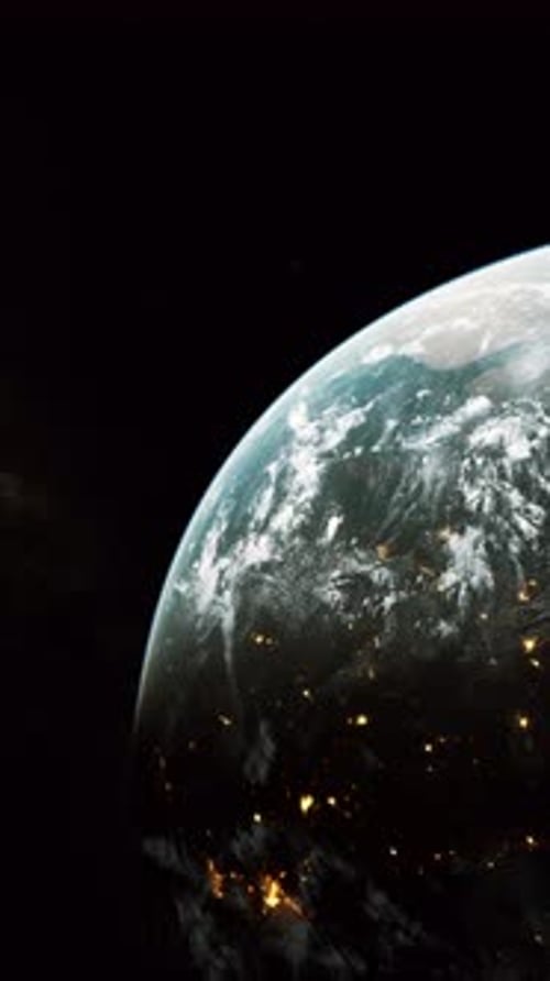 Earths Nighttime Glow From Space
