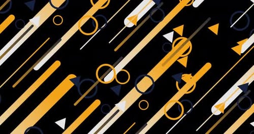 Modern Geometric Shapes Diagonal Motion Abstract Background