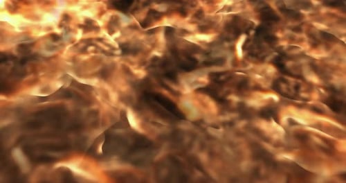 Hellflame Background 4K Loop