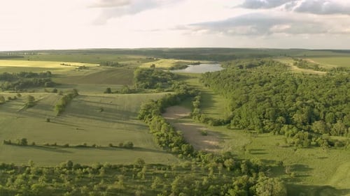 beautiful green countryside