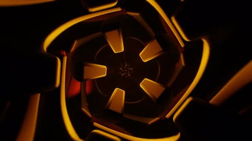 Hypnotic Disco Vibes with Neon Flashes in a Mesmerizing Backdrop