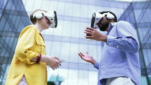 VR Business Meeting