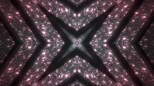 4k Shining Spinning Blocks Pattern 7