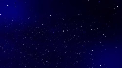 Particles Blue Background Loop