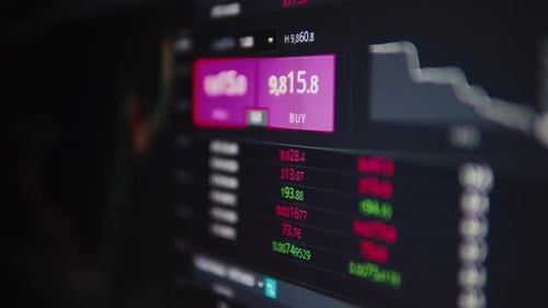 Cryptocurrency Trading Chart