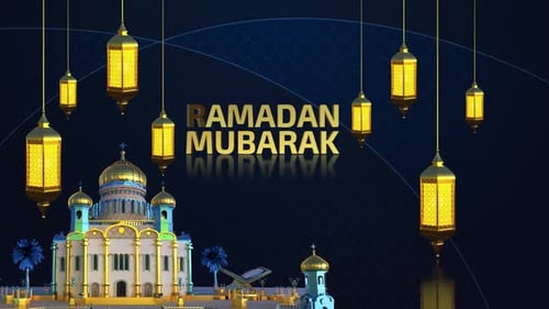Ramadan Kareem Background Loop