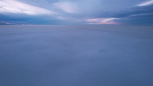 Un océan paradisiaque de nuages