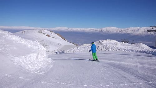 Slow Motion Skier