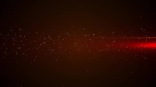 Partículas brilhantes caindo em trilhas de partículas brilhantes Câmera lenta Carismas Glamour Abstract